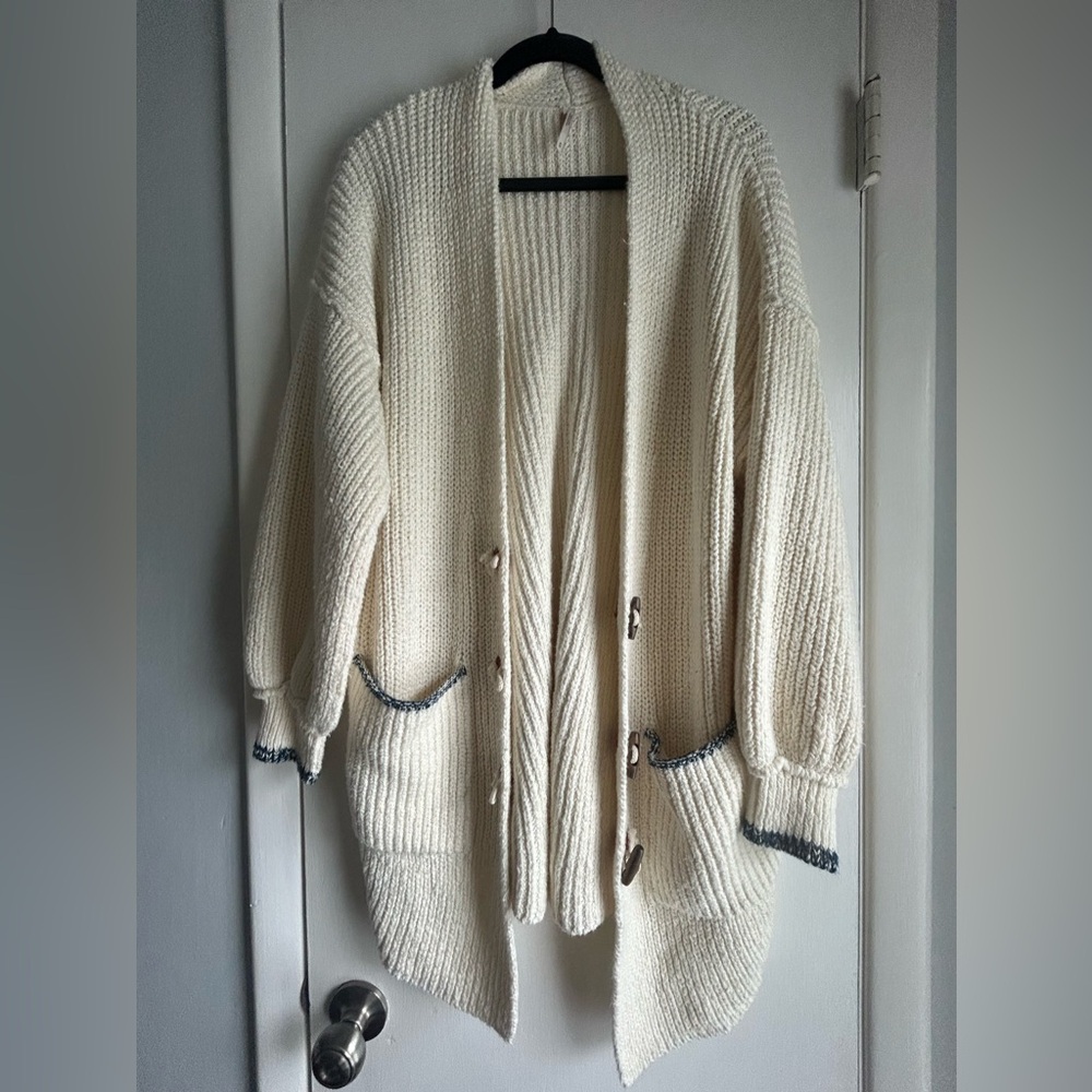 Cozy Cream Knit Cardigan